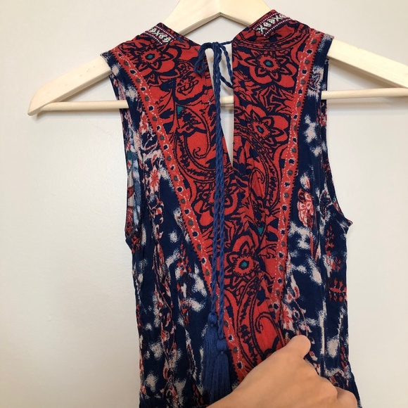 Flying Tomato Cross Over Paisley & Floral Dress - Picture 11 of 15